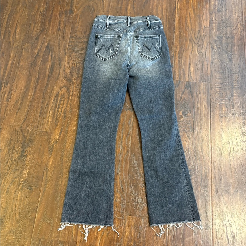 MOTHER The Patch Pocket Hustler Ankle Fray in The Light On Wash Size 25 - Picture 5 of 7